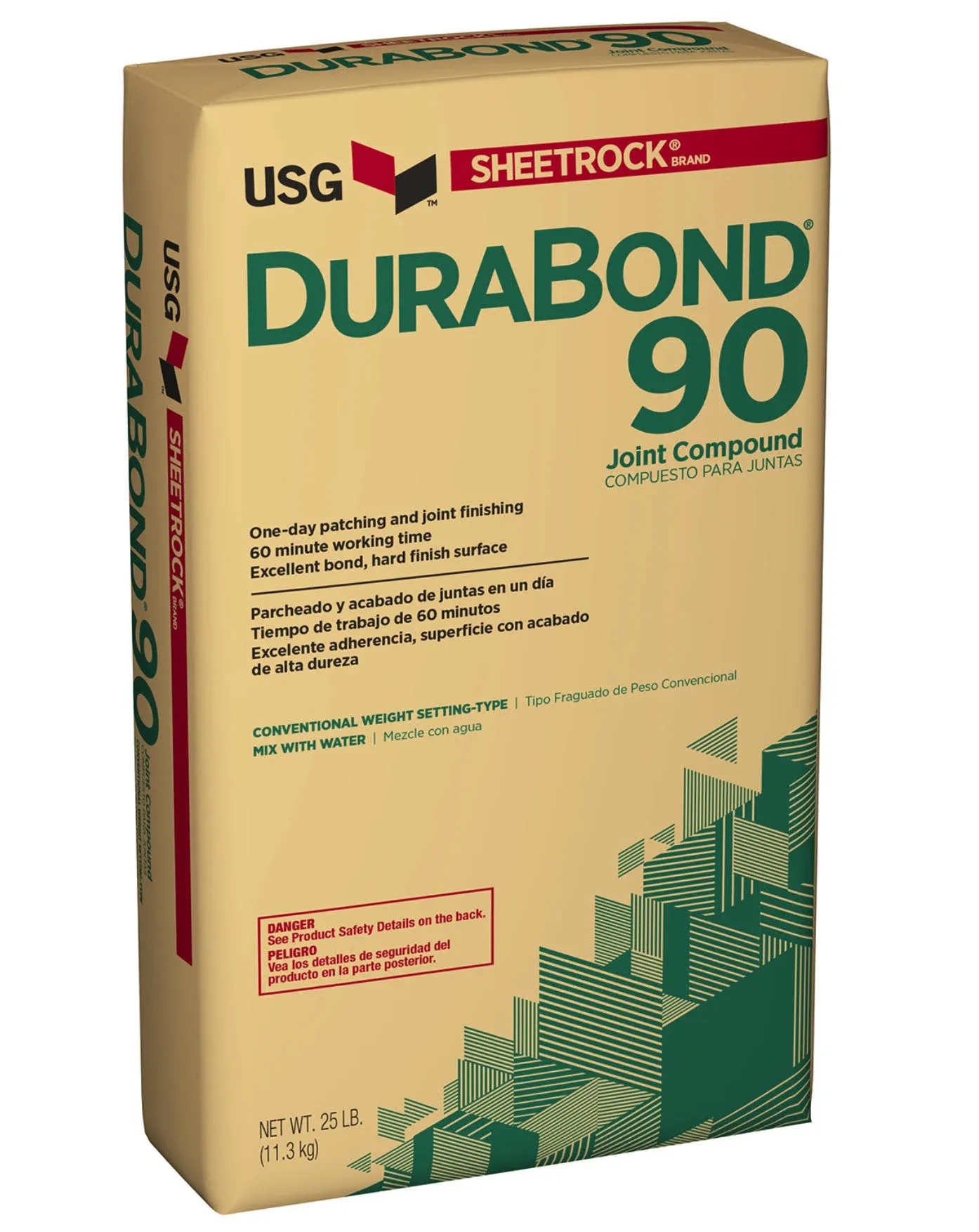 USG Durabond 90 Joint Compound 25-lb 381630120