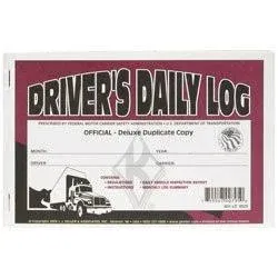 Driver Daily Log Book 10-Pk. with Detailed Driver Vehicle Inspection Report &amp; Si