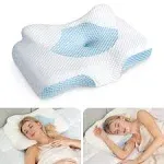 Almohadas Ortopedicas Para Cervical Alivio Dolor Cuello Foam Memory Dormir Bien