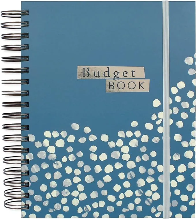 Boxclever Press Large Budget Planner. Undated Budget Book with Pockets to Manage Your Finances. Budget Planner and Monthly Bill Organizer with Expense Trackers & More! Financial Planner - 9.5 x 8.5’’