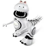 Sharper Image Interactive RC Robotosaur Dinosaur, Built-In Mood Sensors and Color-Changing LED