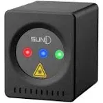 SUNY Mini Portable Cordless Stage Lights Rechargeable 8 RGB Patterns Gobo ...