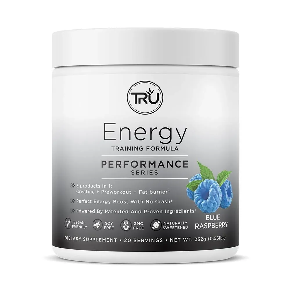 TRU Energy Training Formula Blue Raspberry