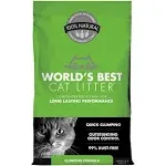 WORLD'S BEST CAT LITTER Original Unscented 15 Pounds