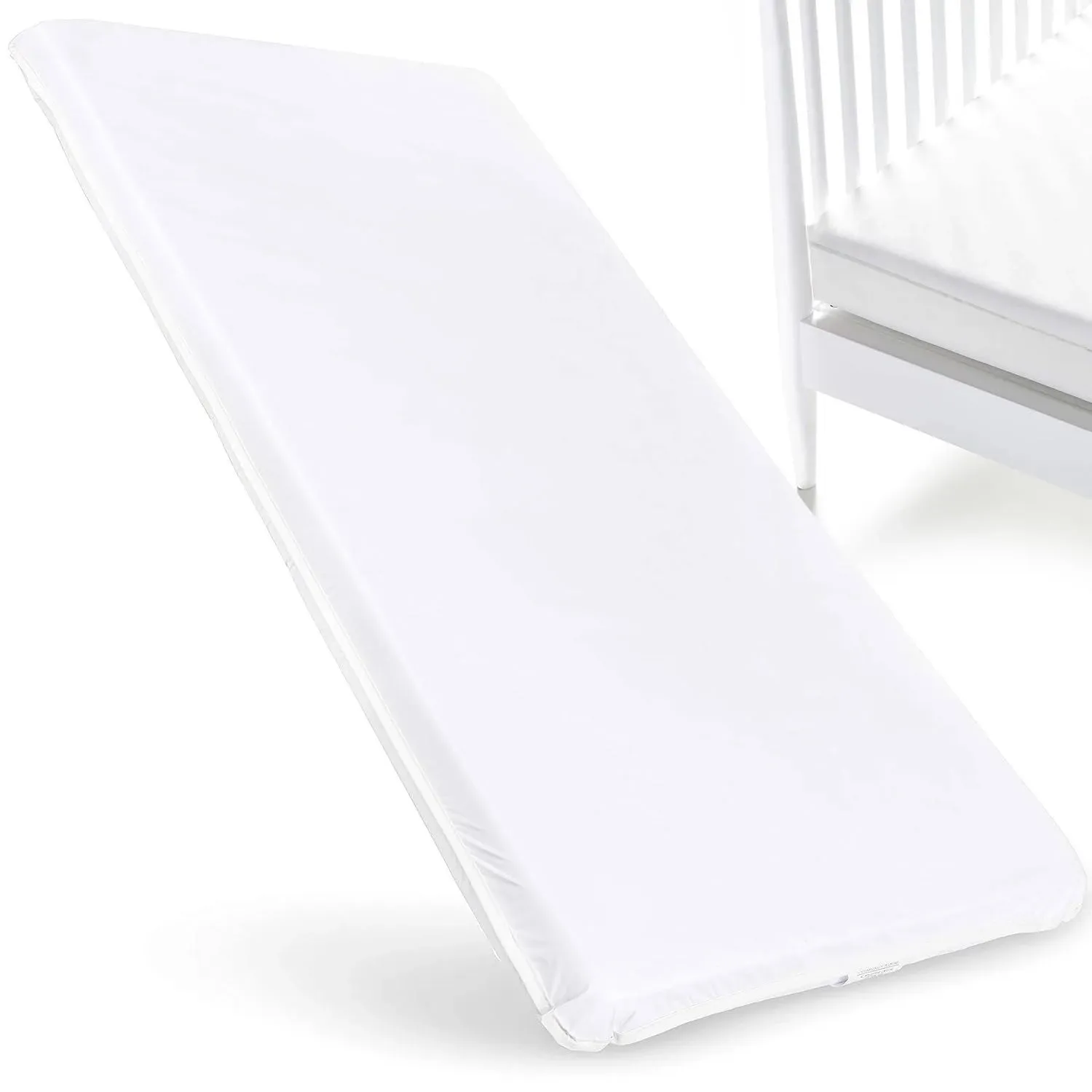 Baby Doll Bassinet Mattress - Size: 12x28, Waterproof Vinyl Cover