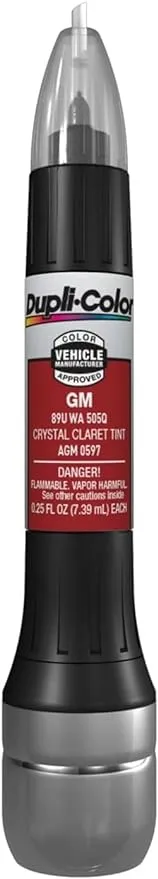 Dupli-Color EAGM05970 Scratch Fix All-In-1 Exact-Match Automotive Touch-Up Paint – General Motors Crystal Claret – 0.25 oz. Paint Pen