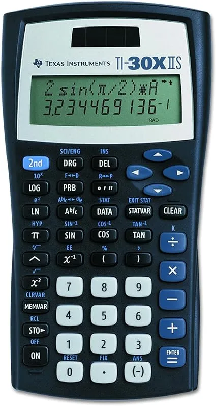 Texas Instruments Ti-30xiis Scientific Calculator