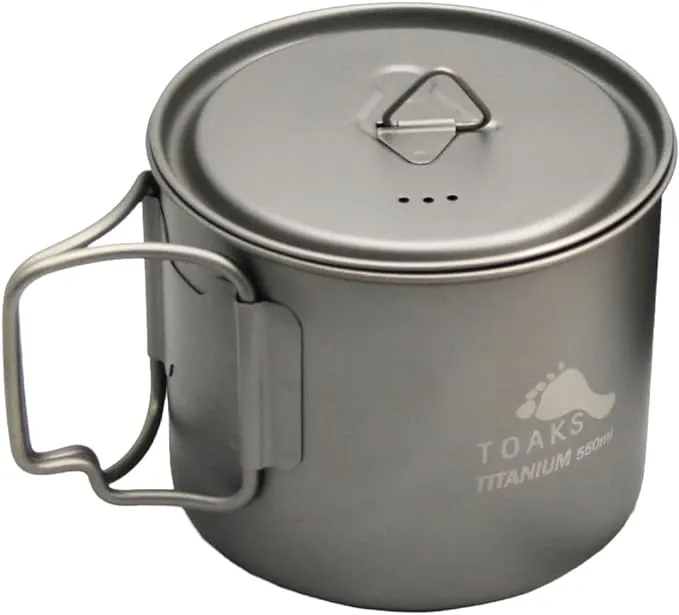 TOAKS Light Titanium 550ml Pot