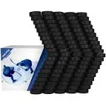 Ice Hockey Pucks, 100pcs, Official Regulation, for Practicing and Classic Training, Diameter 3", Thickness 1", 6oz, Black