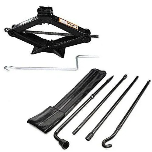 for (2004-2014) Ford F150 Spare Tire Lug Wrench Tool Kit Replacement & Scissor ...