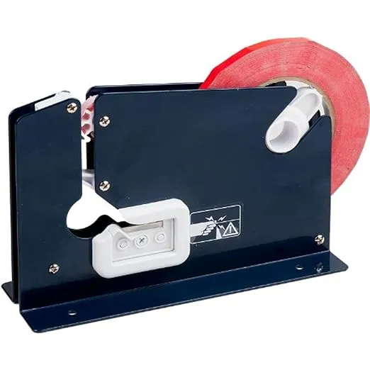 Tach-It E7R Steel Tape Bag Sealer with Bag Trimmer, Blue