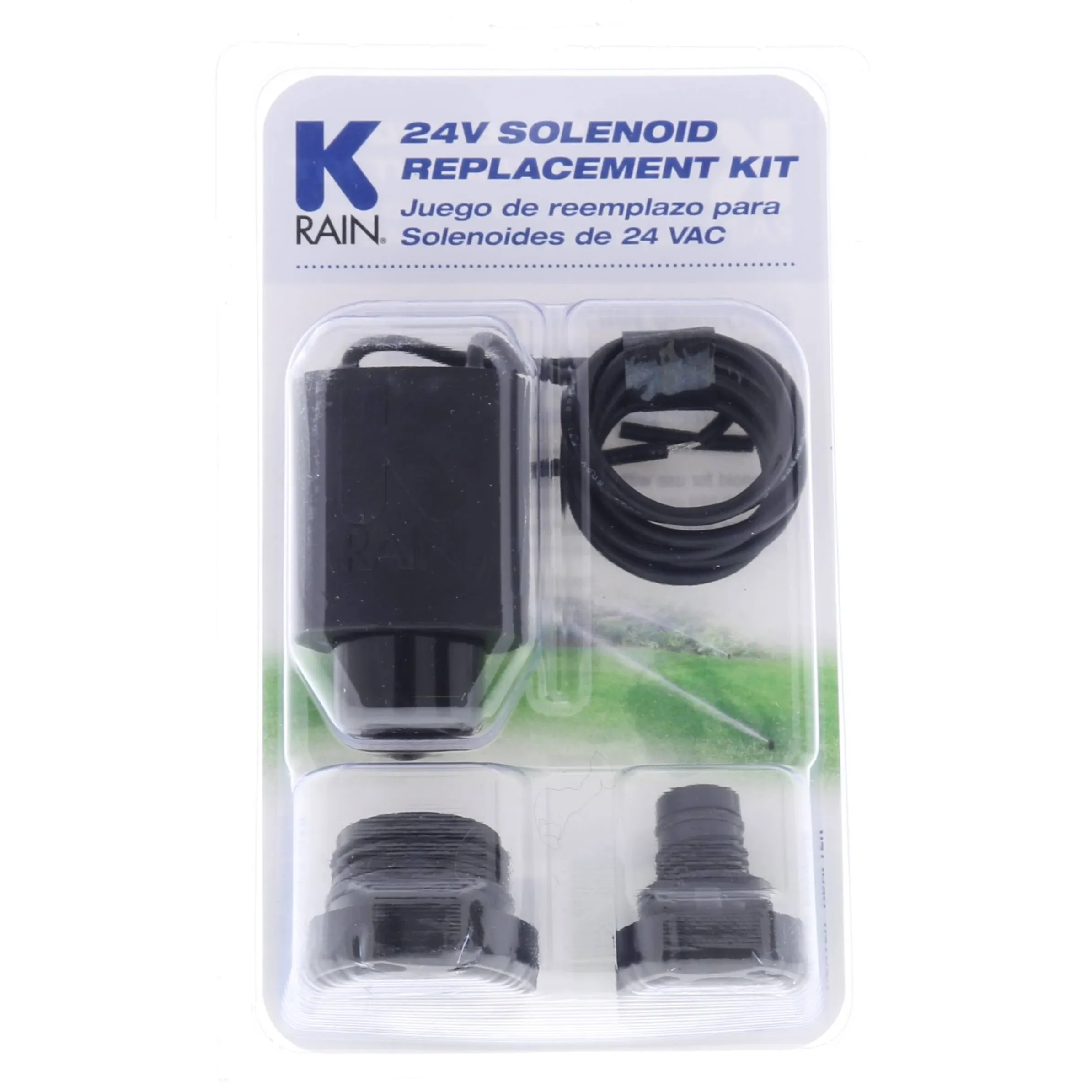 K-Rain 24V Solenoid Replacement Kit Fits Irritrol &amp; Other Brands