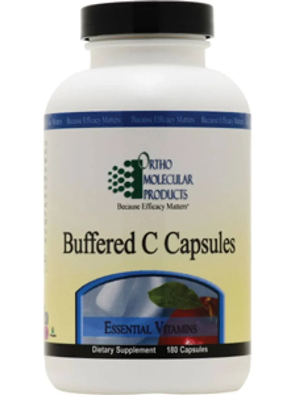 Ortho Molecular Products Buffered C Capsules, 180 Capsules