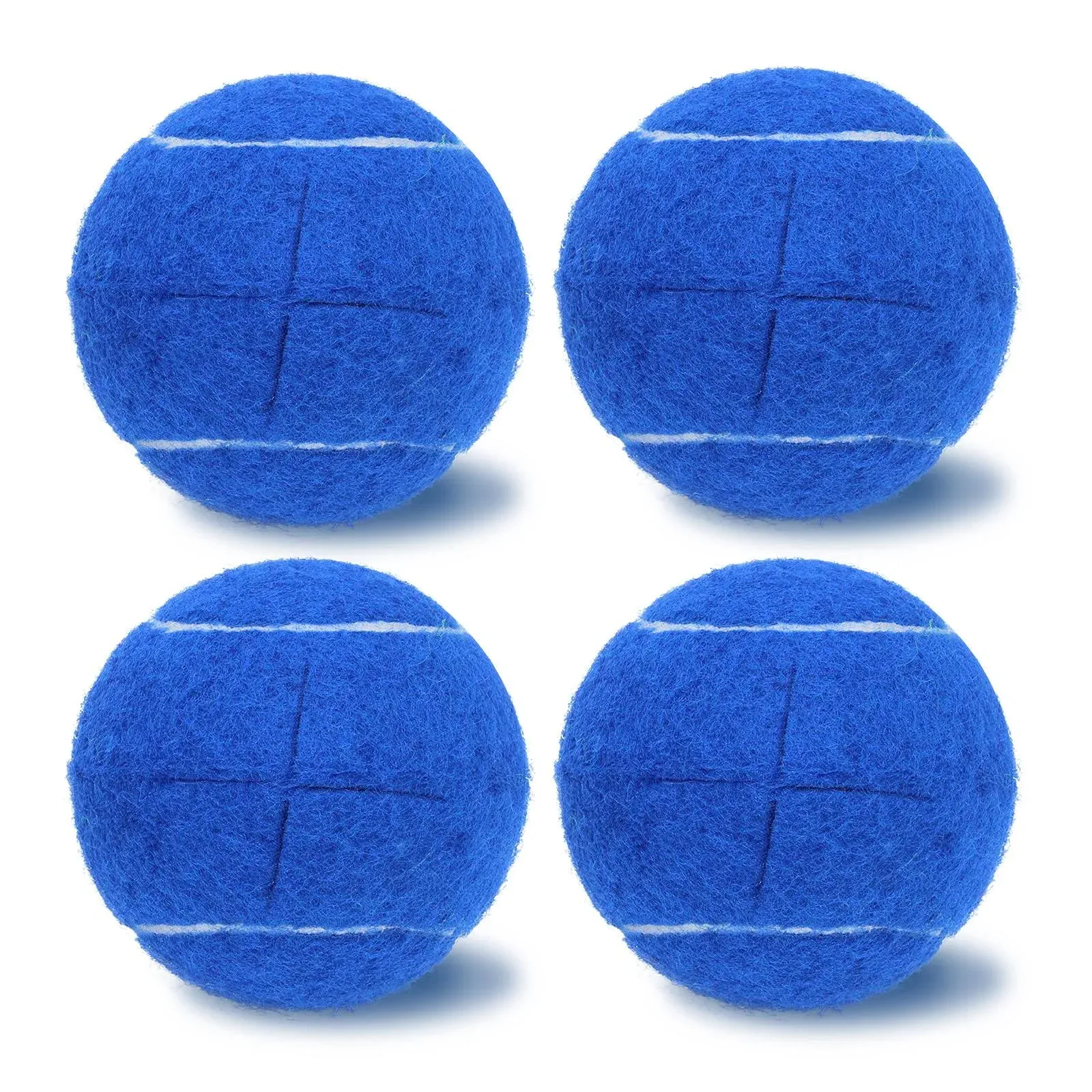 Magicorange 4 Pcs Precut Walker Tennis Balls for Furniture Legs and Floor ...