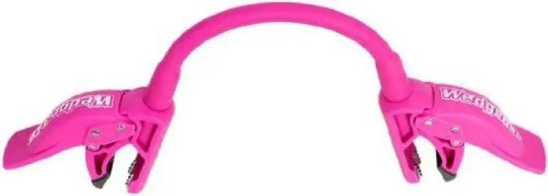 Launch Pad Wedgease Kids Ski Tip Connector  Learn to Ski Tool LP WEDGEASE PINK