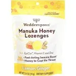 Wedderspoon Lozenges, Manuka Honey, Lemon Ginger - 2.6 oz