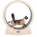 Cat Exercise Wheel 35&#034; Assembly Video Included -Australian Brand- Organic Woo...