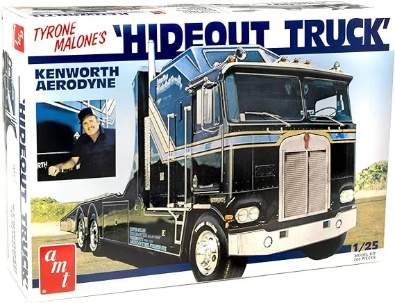 AMT 1158 1:25 Tyrone Malone Hideout Kenworth Transporter Kit