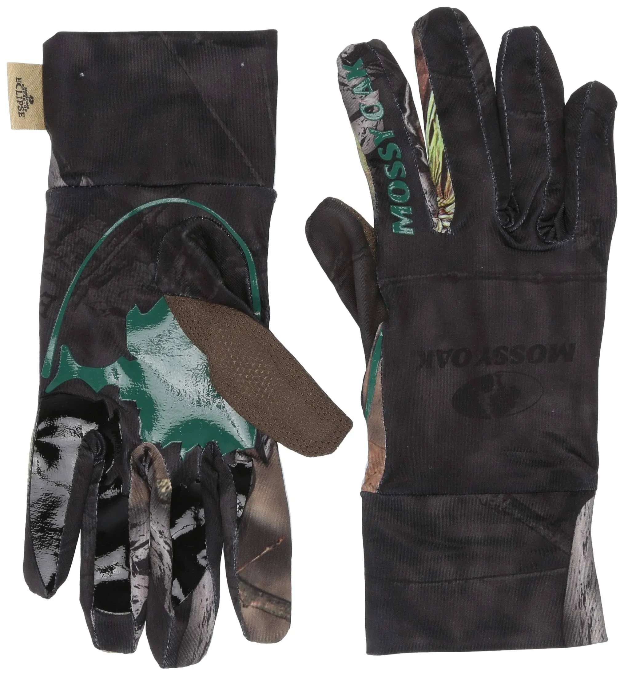 Mossy Oak Mens Lightweight Camo Hunting Gloves