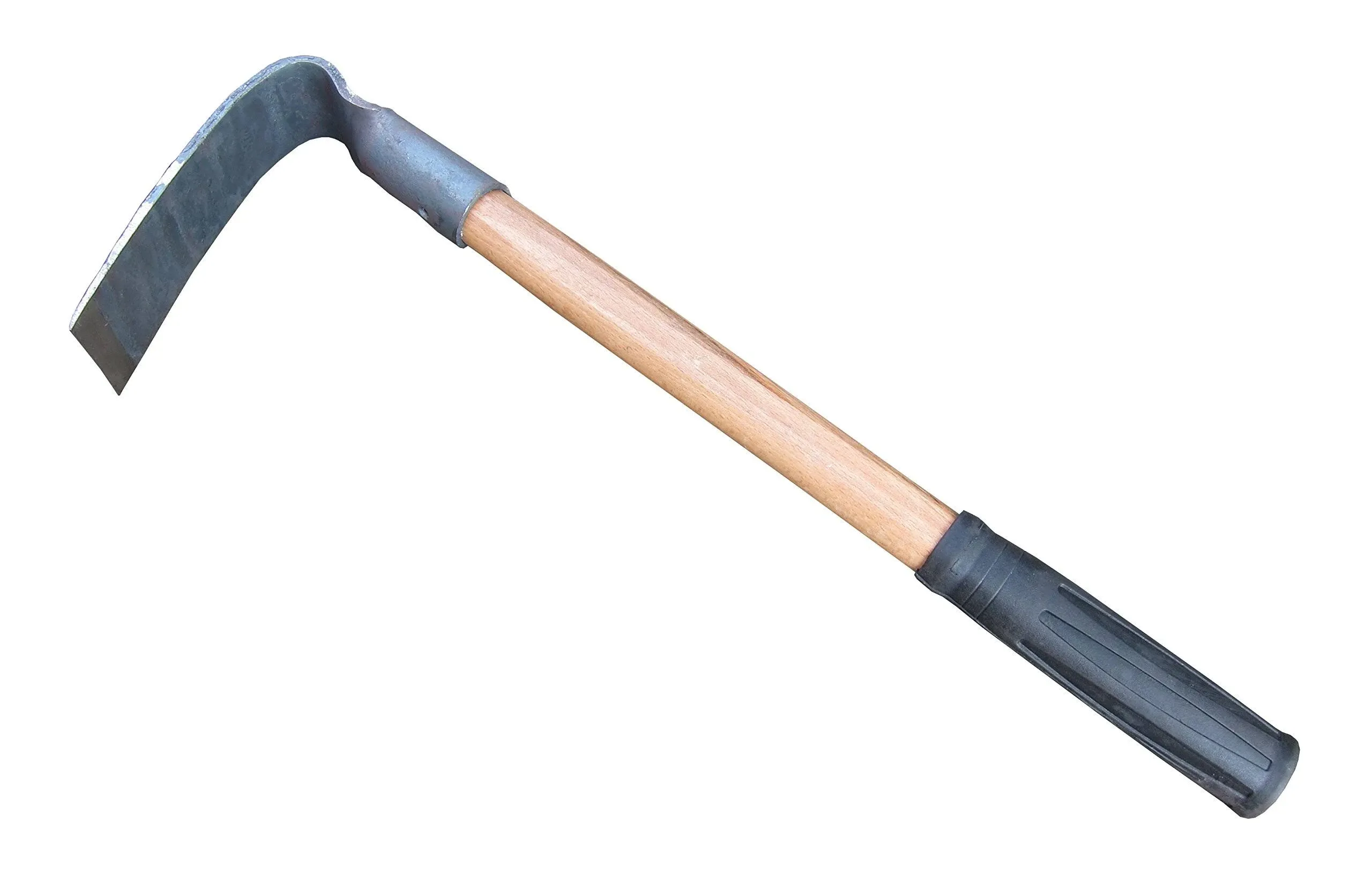 Forged Hoe, Forged Adze Grubbing Hoe, Solid Mattock Pick Digging Tool, 17-Inch M