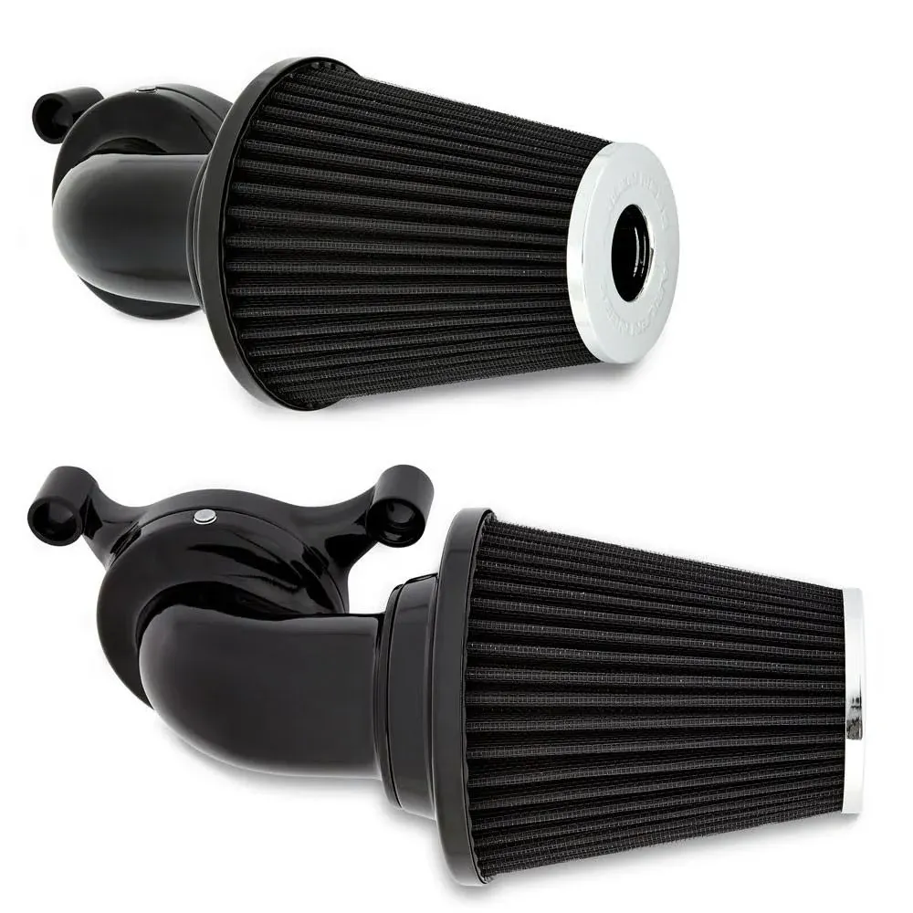 Arlen Ness 81-039 Monster Sucker Air Cleaner Kit with No Cover - Black