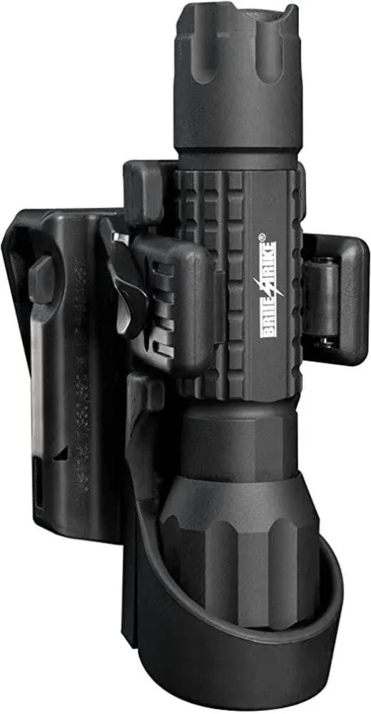 BTL Quick Cam 360º- ROTO-LOC Positive Ratchet - Articulating Tactical Holster Locking Safety Strap – Fits flashlights That Have a 1" Diameter and 1.2" Wide Bezel.