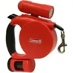 Coleman 3-in-1 Pet Retractable Leash, Red