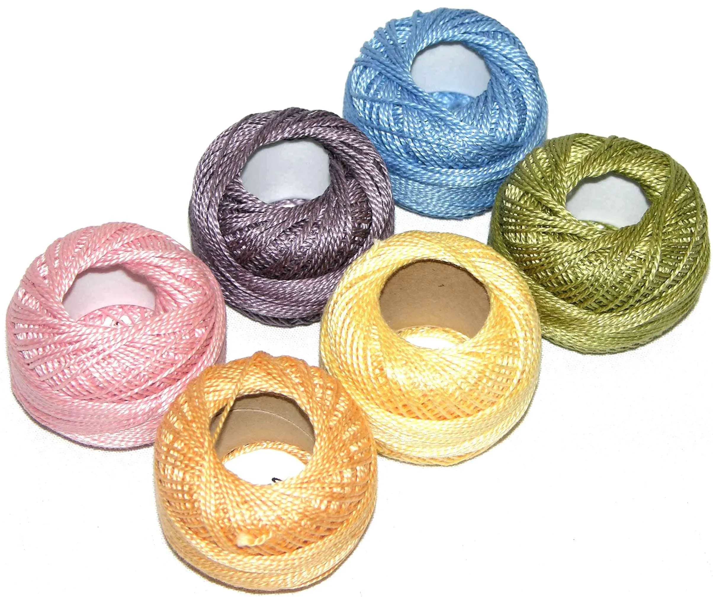 Pearl Cotton Size 8 Thread Sampler Pack Monet