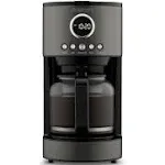 Cuisinart 12 Cup Black Stainless Coffeemaker