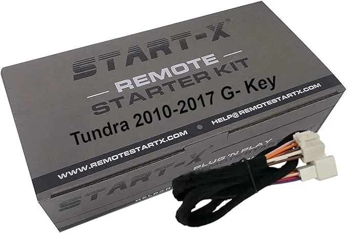 Start-X Complete Plug N Play Remote Starter Kit for Tundra 2010-2017 || Zero Wire Splicing!