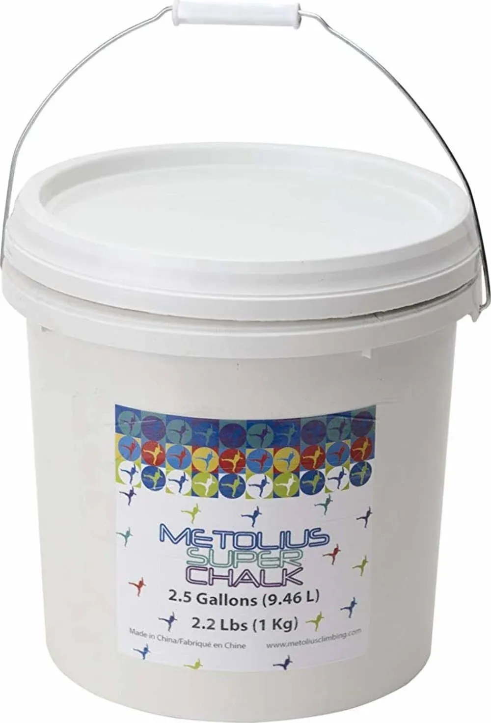 Metolius Super Chalk 2.5 Gallon Bucket - 2.2 lbs (1 kg)