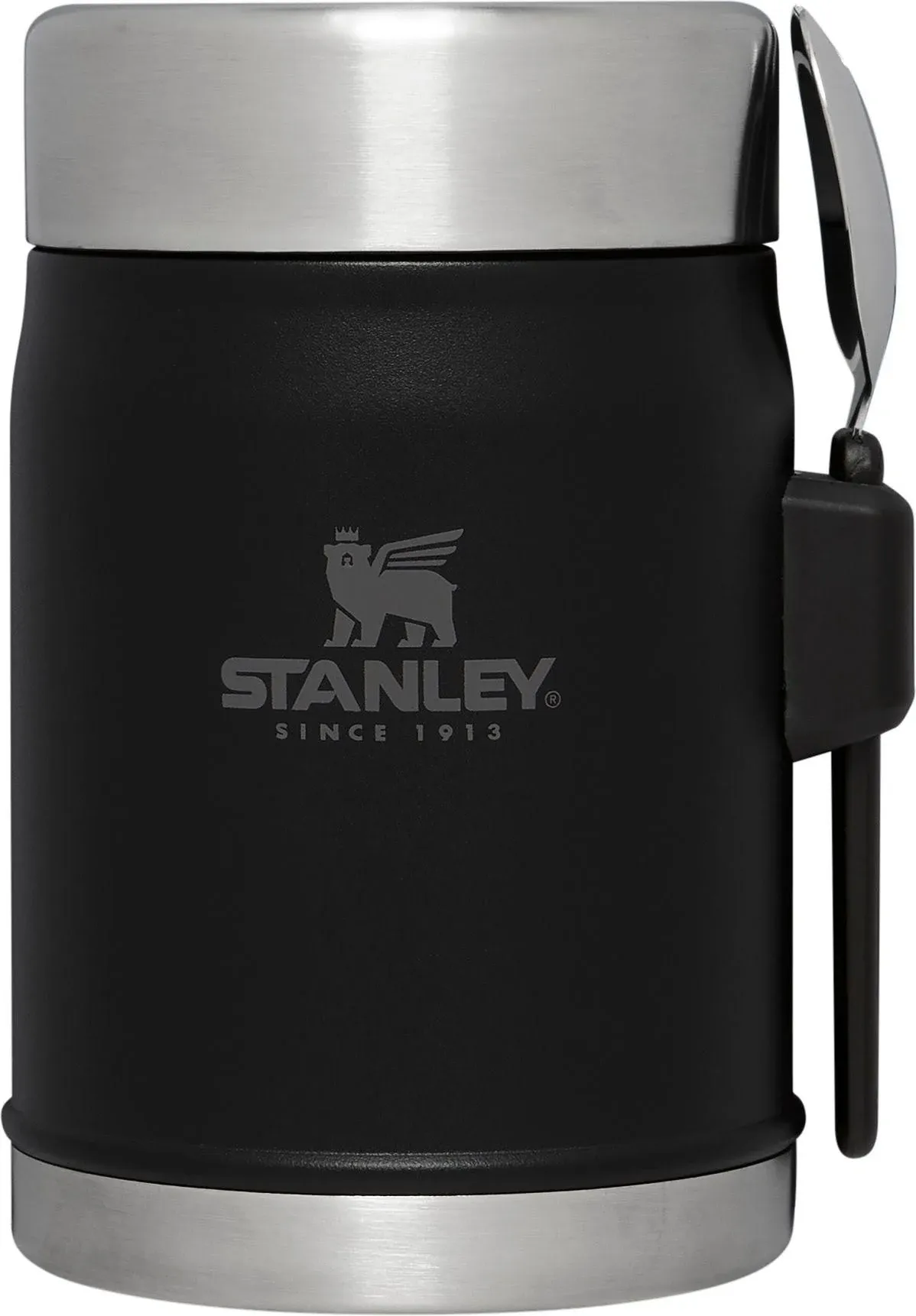 Stanley Classic Legendary Classic Food Jar + Spork 14oz Matte Black