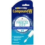 Compound W Freeze Off Remover, 8 Applications, White, 1 Count