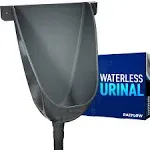 Waterless Plastic Urinals for Men Portable Toilet Wall Mount for Outdoor Camping