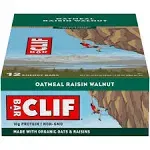 Clif Bar Energy Bar Oatmeal Raisin Walnut - 12-2.4 oz (68 g) bars [28.8 oz (816 g)] 