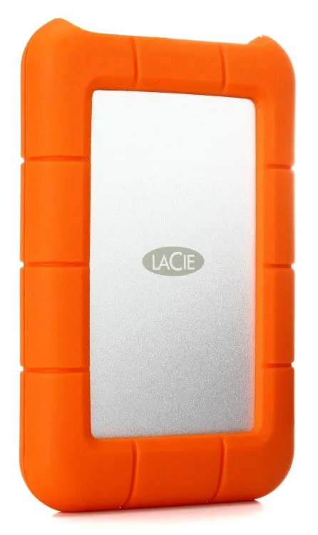 Lacie Rugged USB-C 5tb Portable External Hard Drive