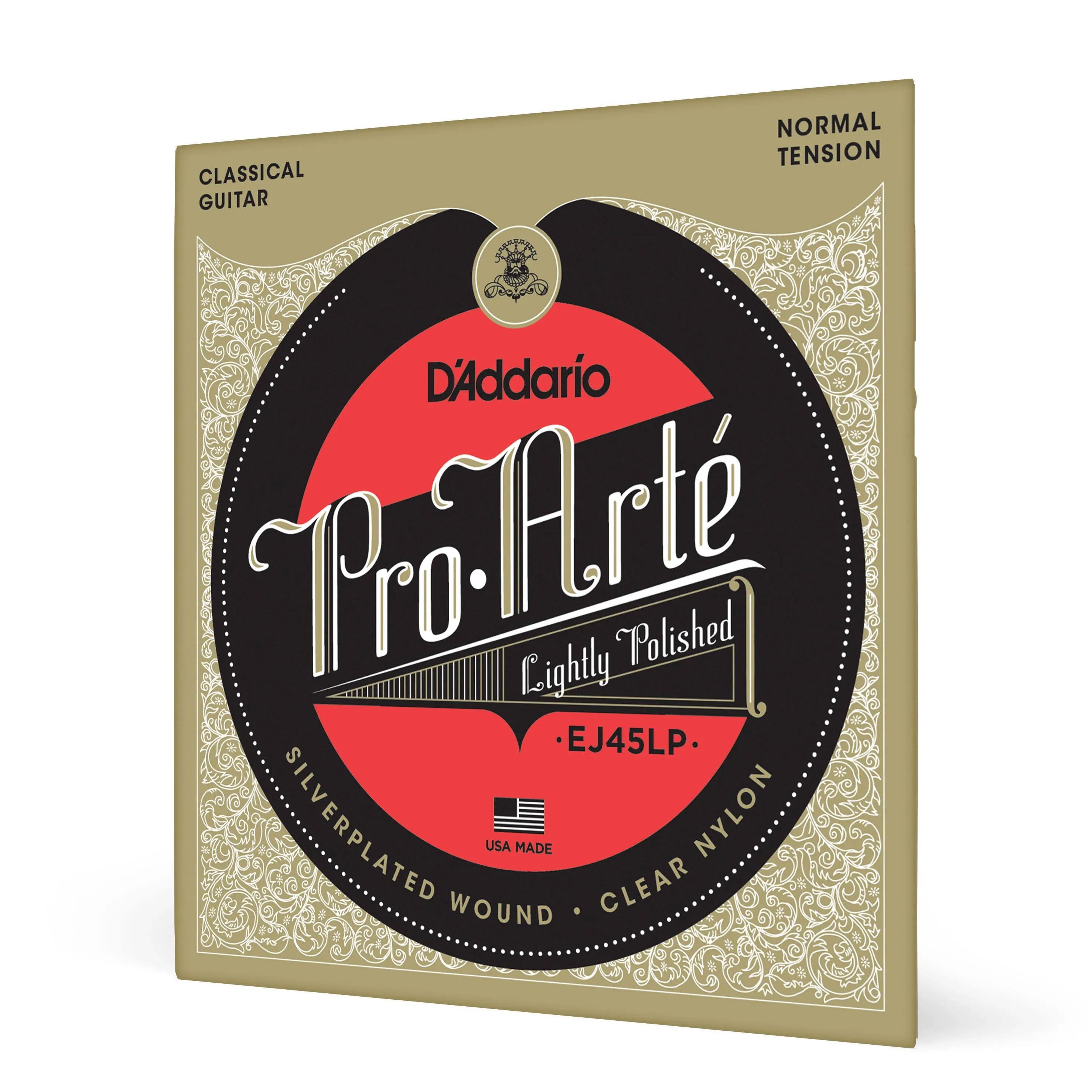 D'Addario EJ45 Normal Tension Pro-Arte Nylon Classical Guitar Strings