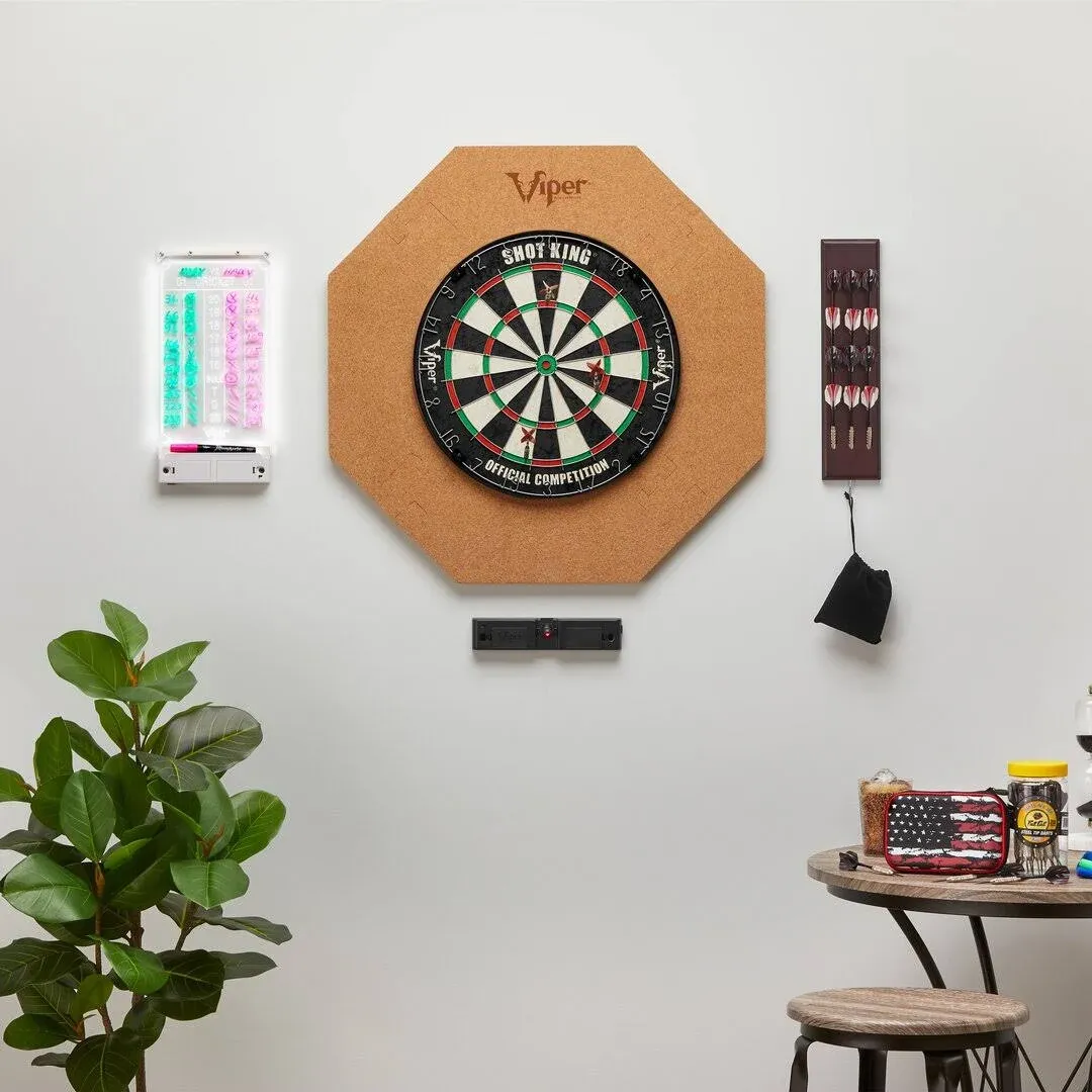 Viper 41-0616-99 Octagonal Wall Defender Dartboard Surround Cork