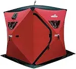 THUNDERBAY Ice Cube 2-3 Man Portable Ice Shelter, 24 Square Feet of Fishable Area, Portable 2-3 Person Ice Shanty