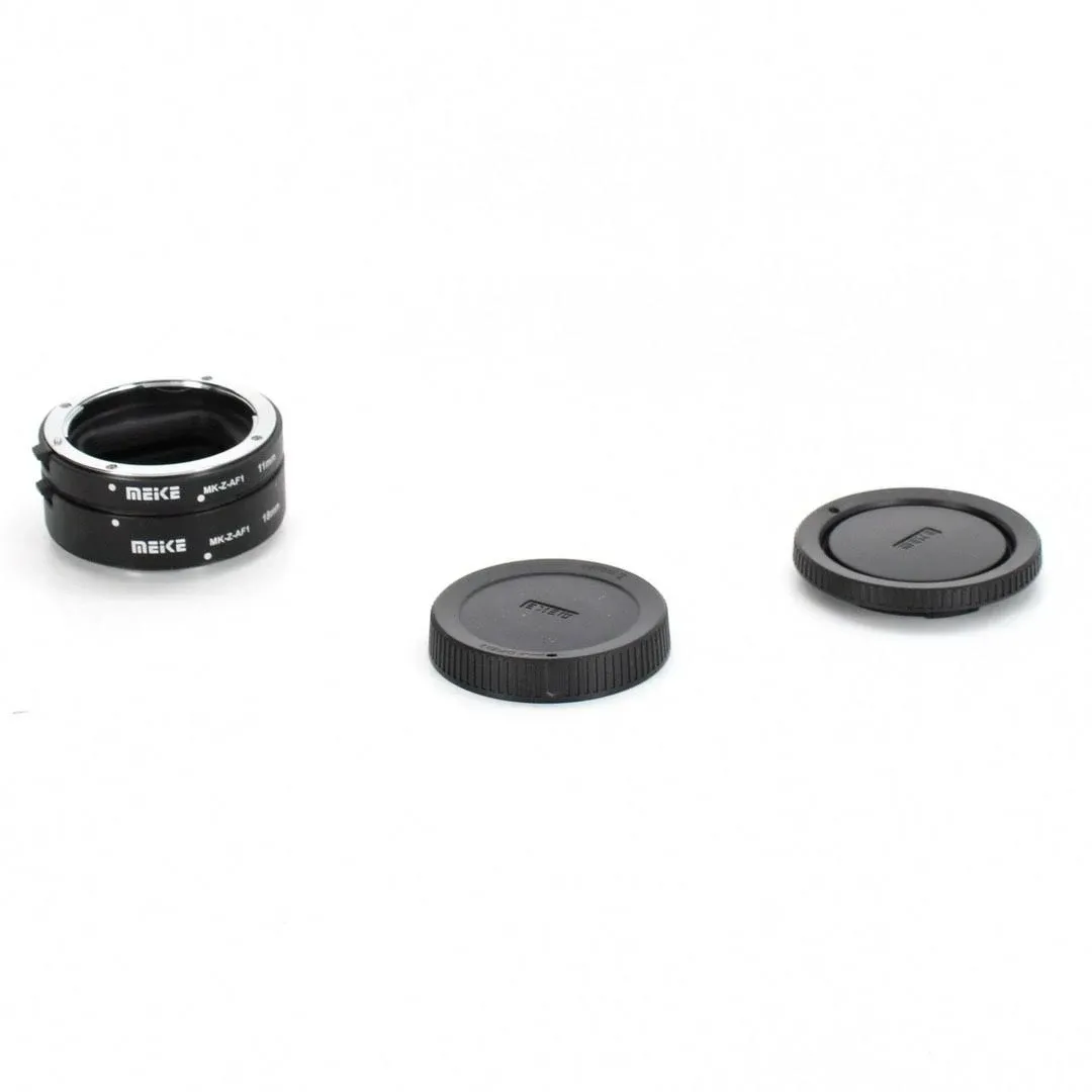 Meike MK-Z-AF1 Metal Auto Focus Macro Extension Tube Adapter Ring (11mm+18mm ...