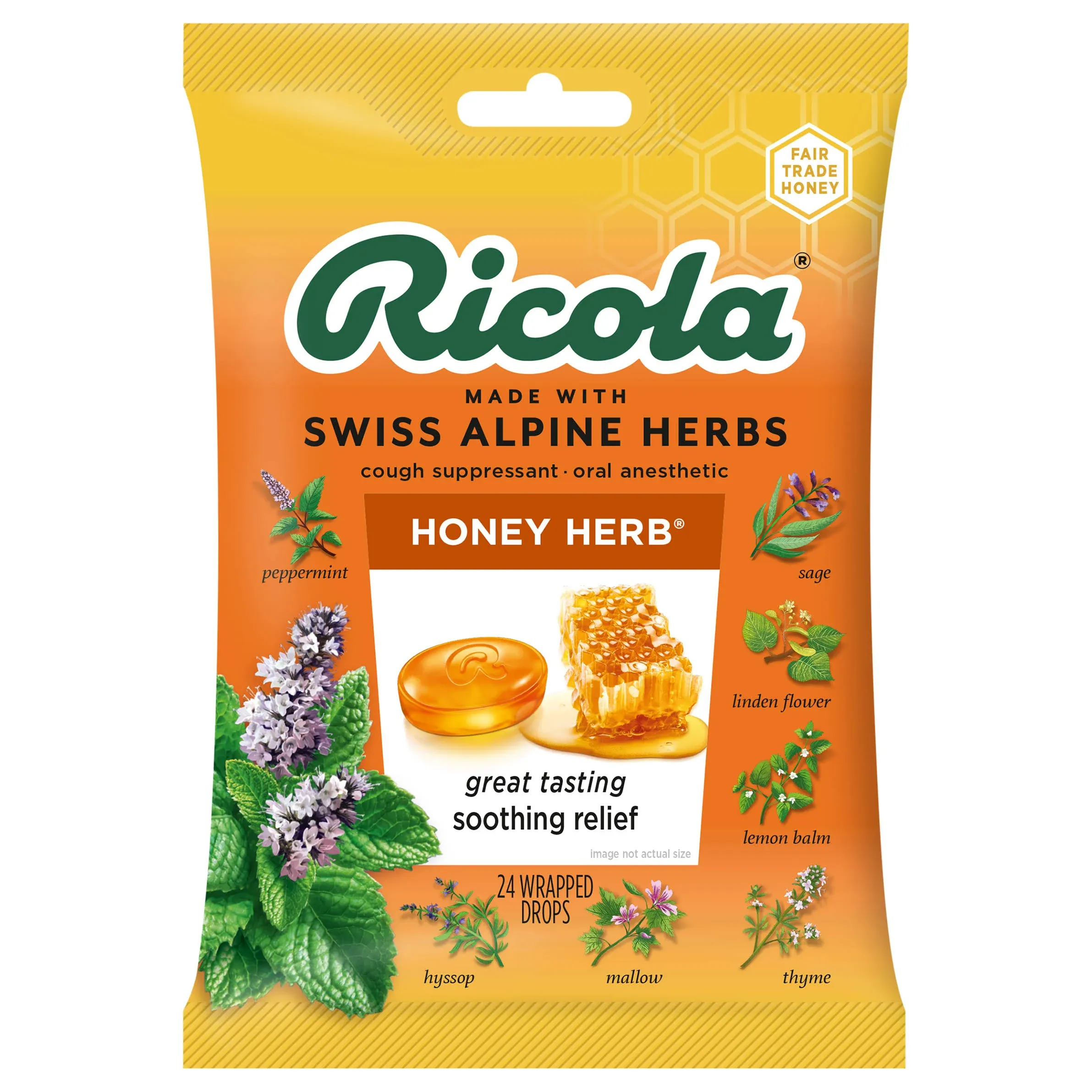 Ricola Honey Herb Cough Drops