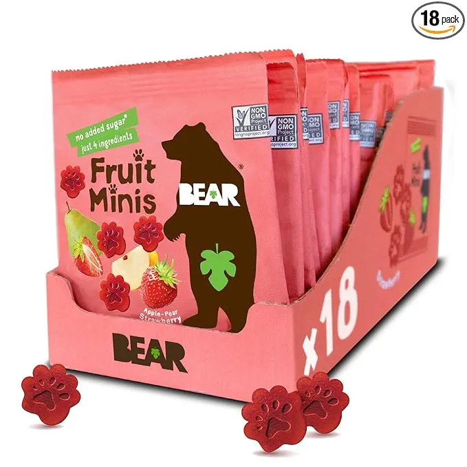 Bear Real Fruit Snack