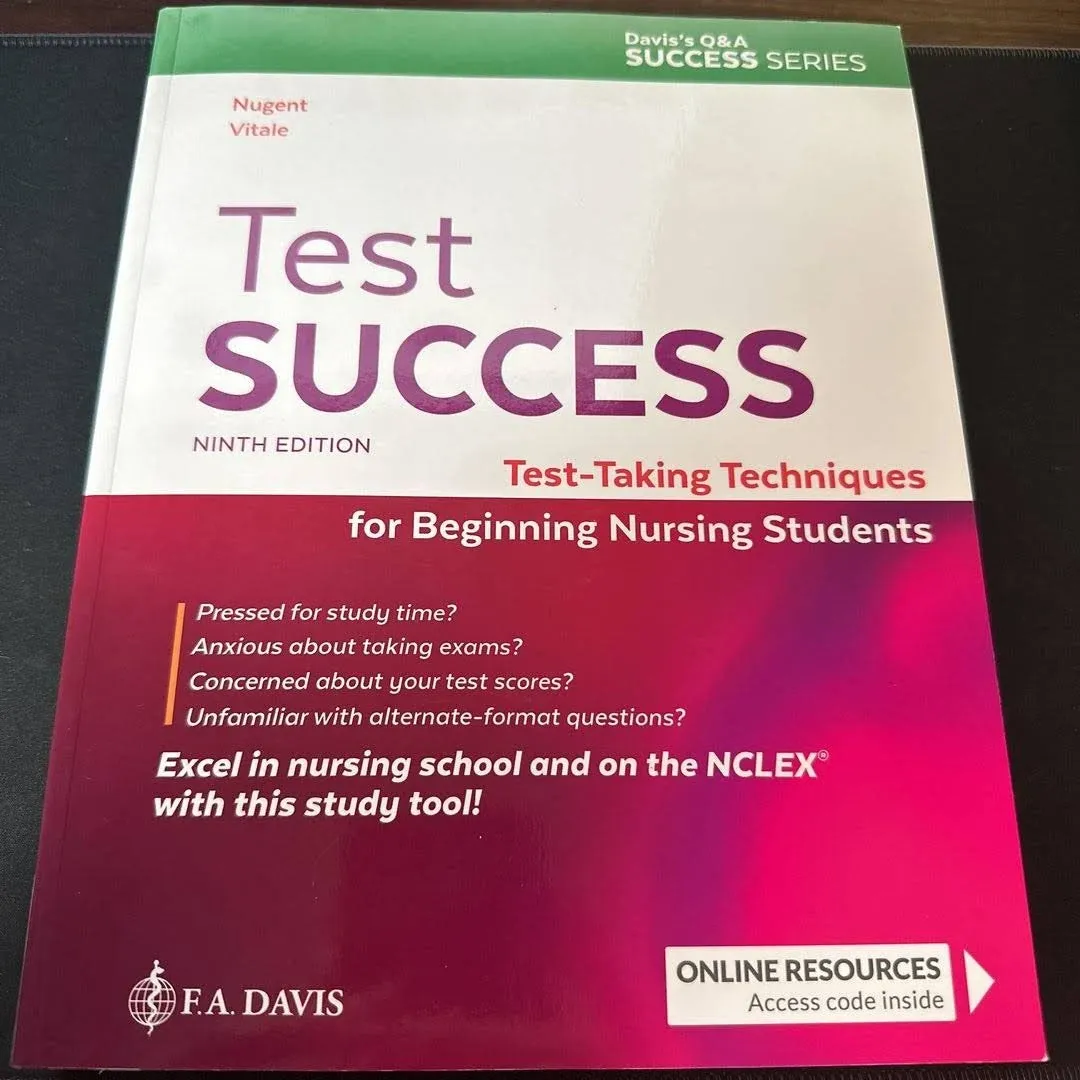 Test Success: Test-Taking Techniques for Beginning Nursing Students [Book]