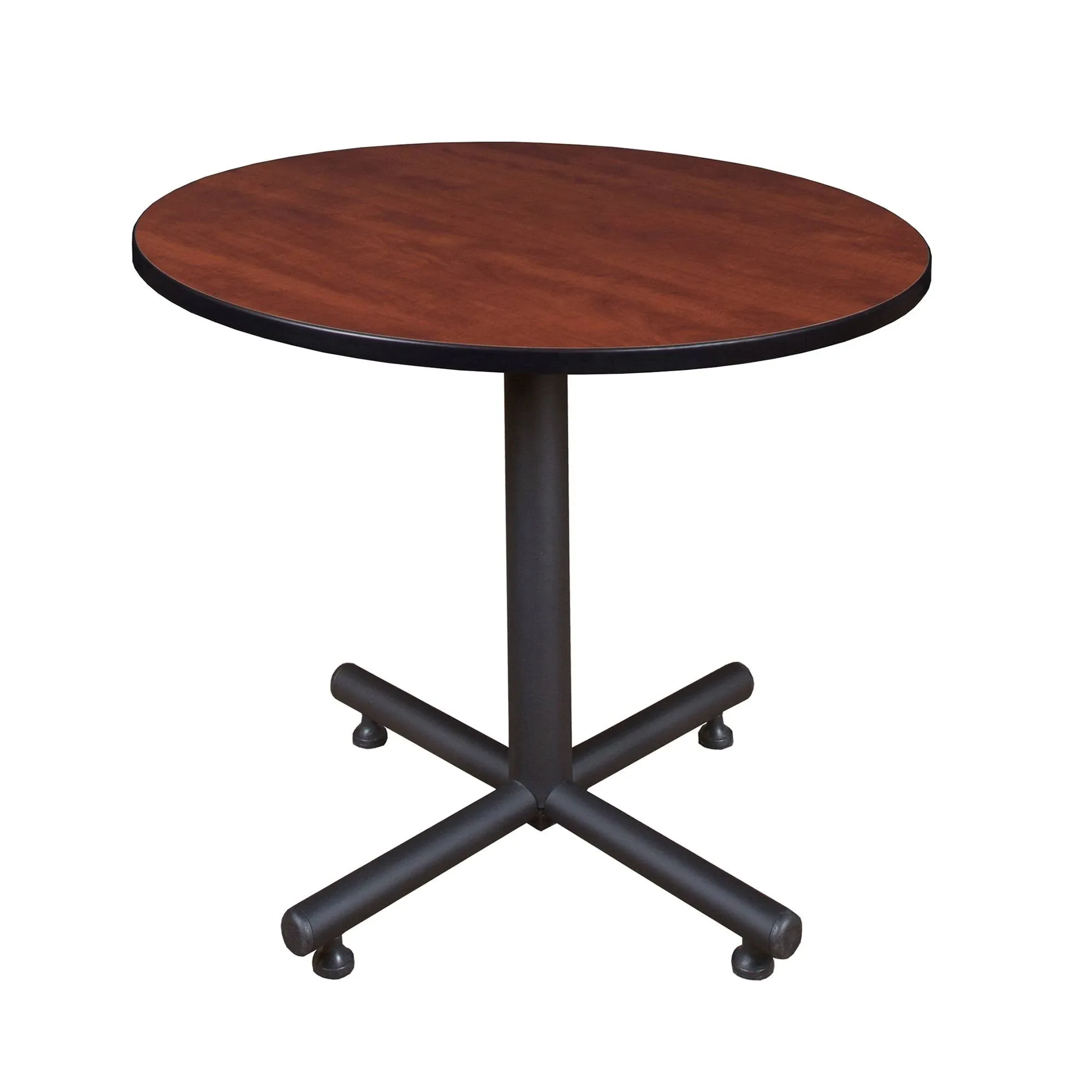 42 In. Round Kobe X Base Lunchroom Table - Maple