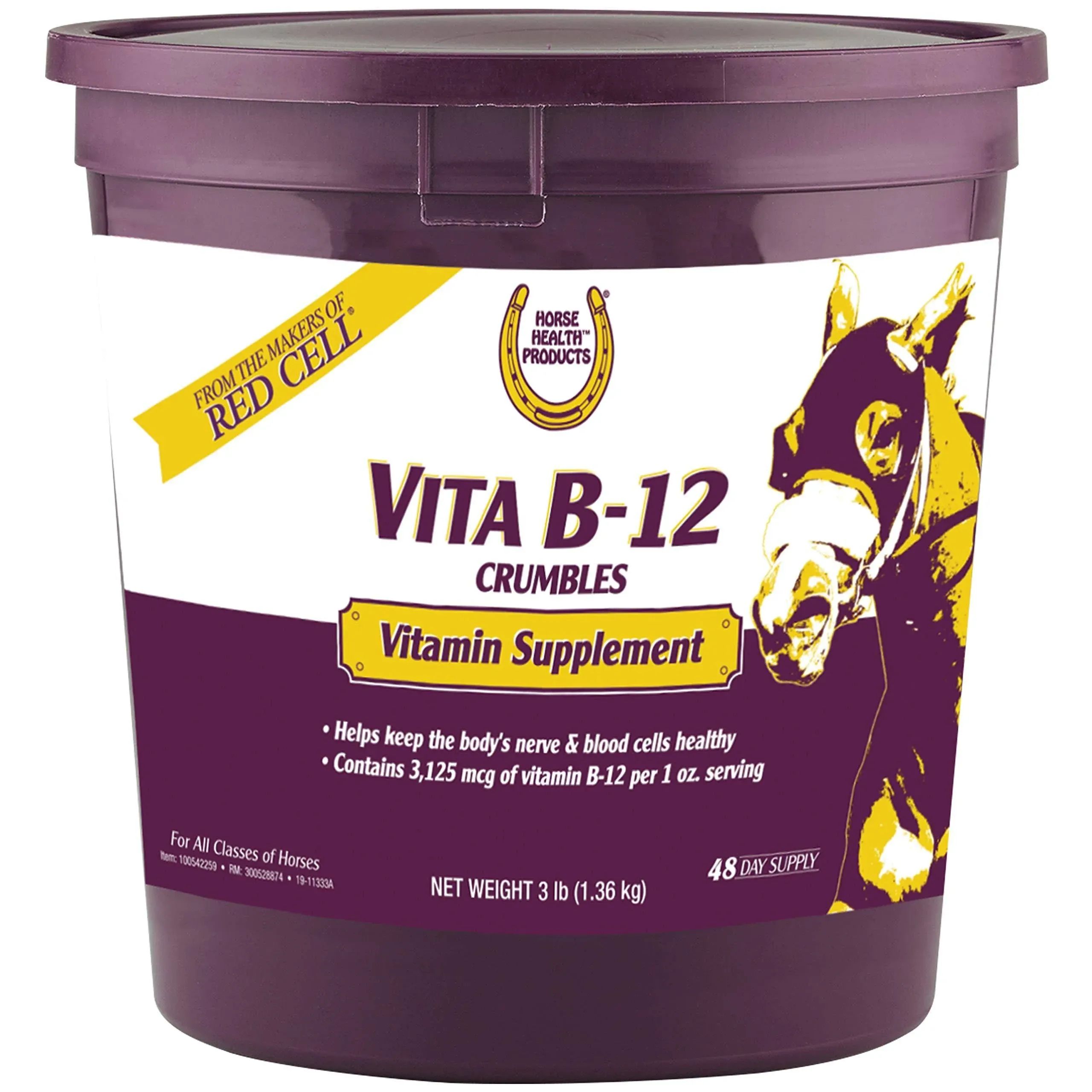 Horse Health Vita B 12 Crumbles 3 lb