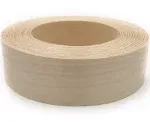 Birch 2&#034; X 25&#039; Roll Wood Veneer Edge Banding Preglued Iron on with Hot Melt A...