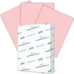 Hammermill Colored Paper, 20Lb Pink Printer Paper, 8-1/2 X 11- 1 Ream (500 Sheet