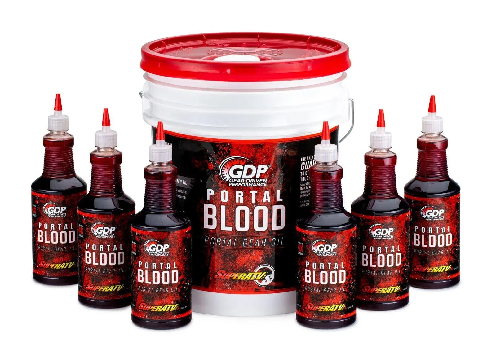 SuperATV Portal Blood Portal Gear Oil 32 oz. Bottle