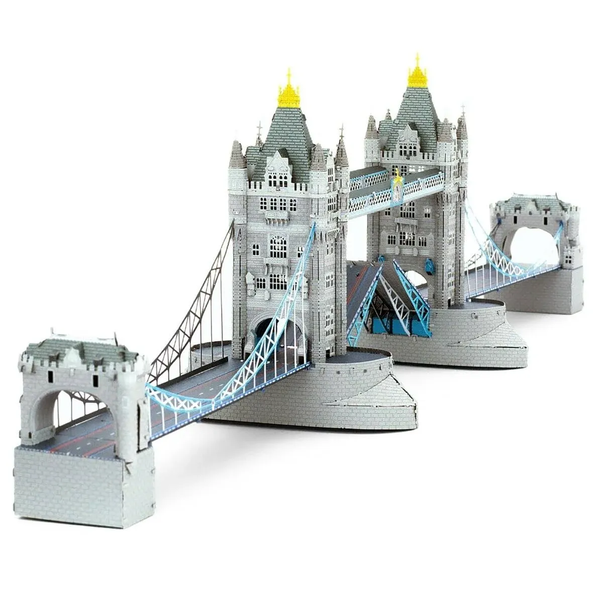 Fascinations Premium Series ICONX LONDON TOWER BRIDGE 3D Metal Earth Model Kit