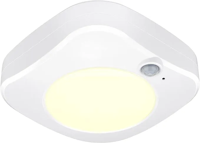 Ceiling Light Battery Operatedshower Light Cordless Brightness Dimmable Hallway 